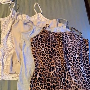 Lot of 4 Express Best Loved Bra camis size L excellent condition !
